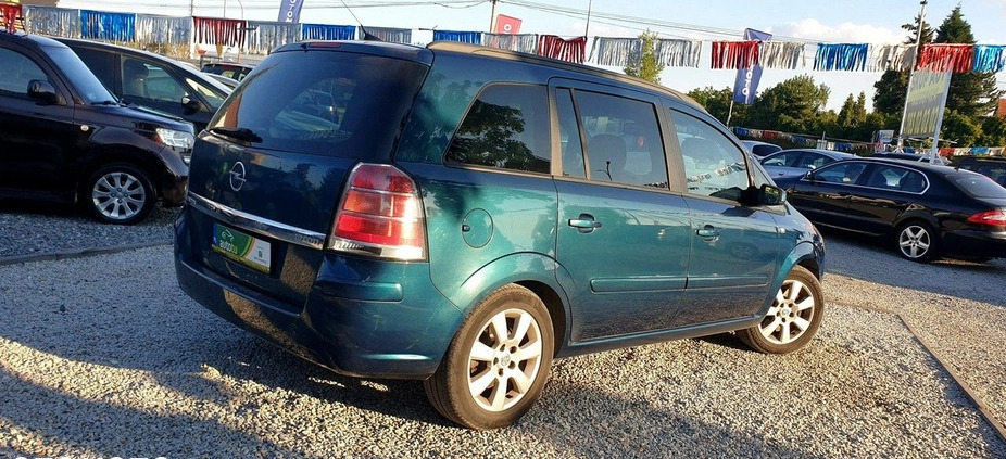 Opel Zafira cena 13800 przebieg: 276000, rok produkcji 2006 z Piaski małe 211